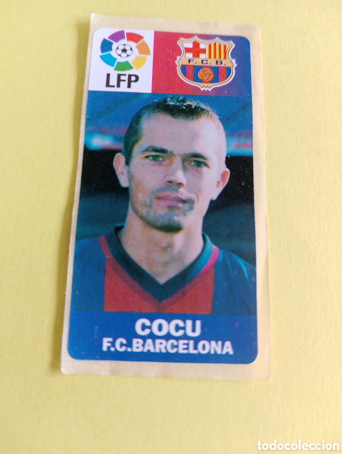Otros Art&iacute;culos de Coleccionismo en Papel: Chicles f&uacute;tbol cocu Barcelona
