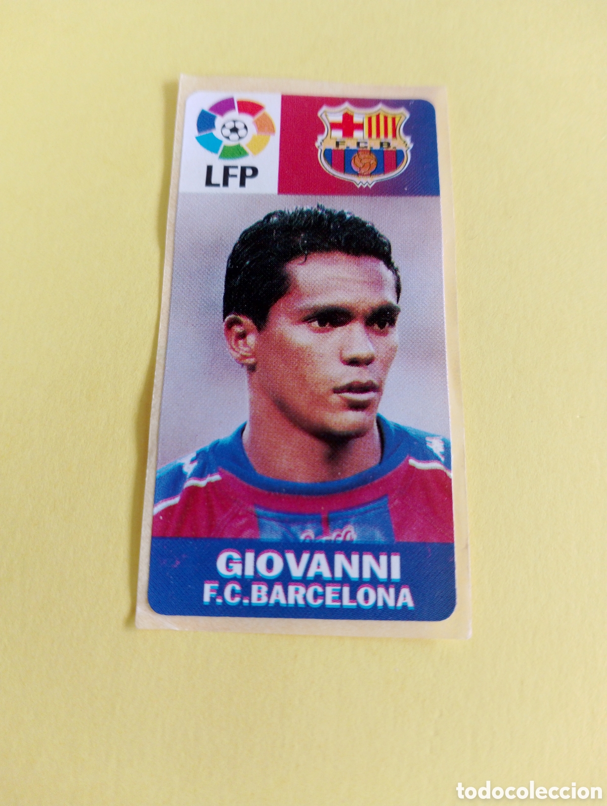 Otros Art&iacute;culos de Coleccionismo en Papel: Chicles f&uacute;tbol Giovanni Barcelona