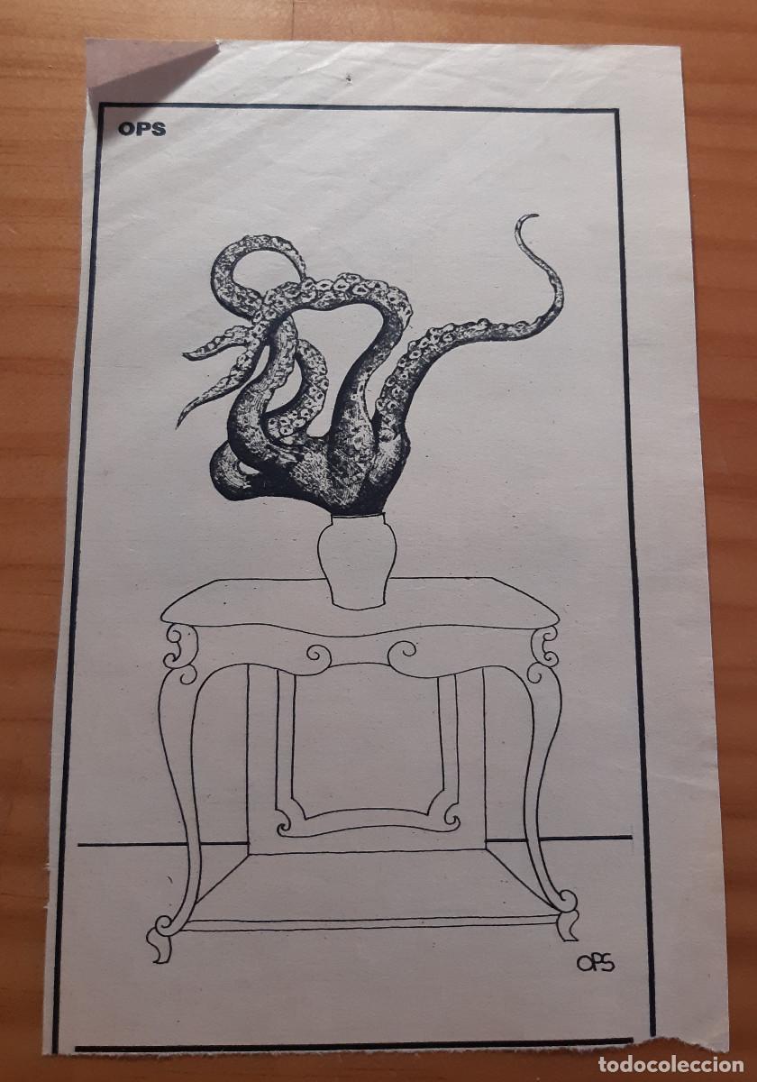 Otros Art&iacute;culos de Coleccionismo en Papel: RECORTE - REVISTA TRIUNFO - CHISTE OPS - 21,50 X 13 CMS.