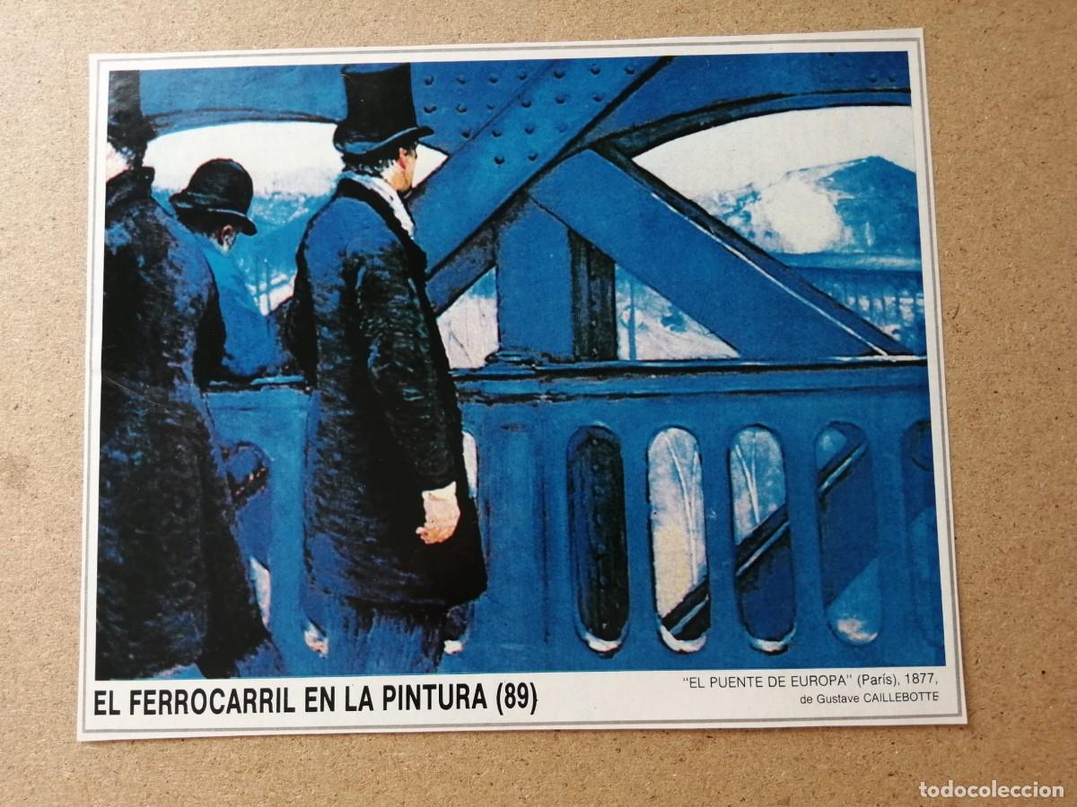 Otros Art&iacute;culos de Coleccionismo en Papel: COLECCION EL FERROCARRIL EN LA PINTURA (NUMERO 89) EL PUENTE DE EUROPA (CAILLEBOTTE)