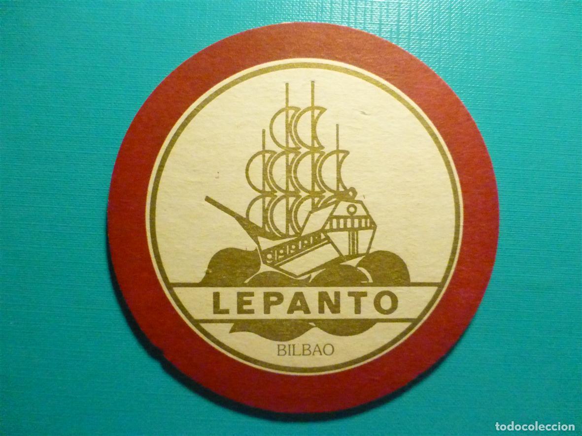 Otros Art&iacute;culos de Coleccionismo en Papel: Posavasos Disco-Bar - Cafeter&iacute;a Pub - Lepanto - Bilbao