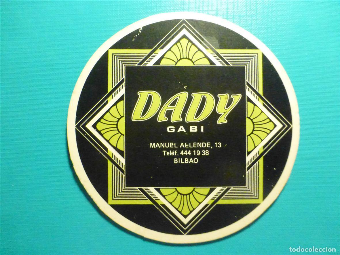 Paper Collecting Others: Posavasos Pubs y discotecas - Dady Gabi - Manuel Allende, 13 - Bilbao -