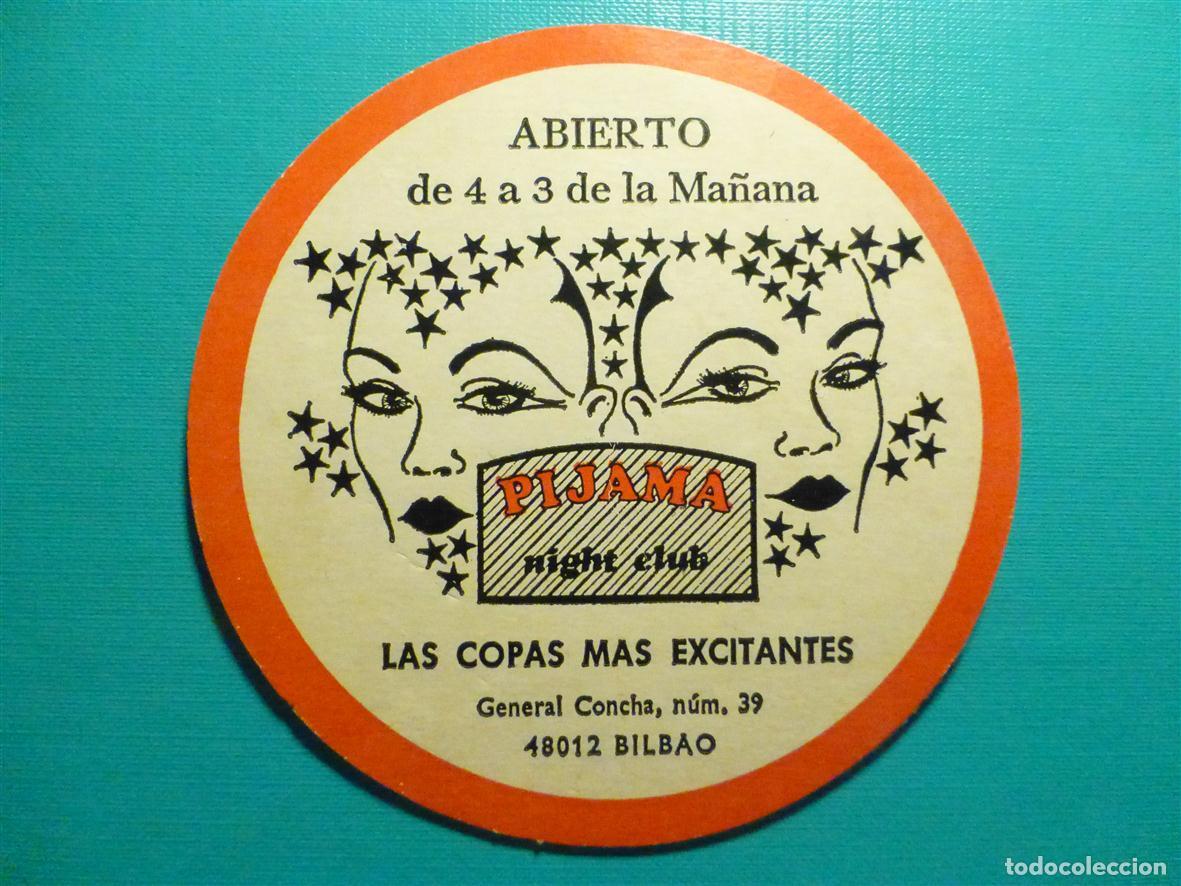 Paper Collecting Others: Posavasos Disco- Bar - Pub - Pijama Night Club - General Concha, 39 - Bilbao
