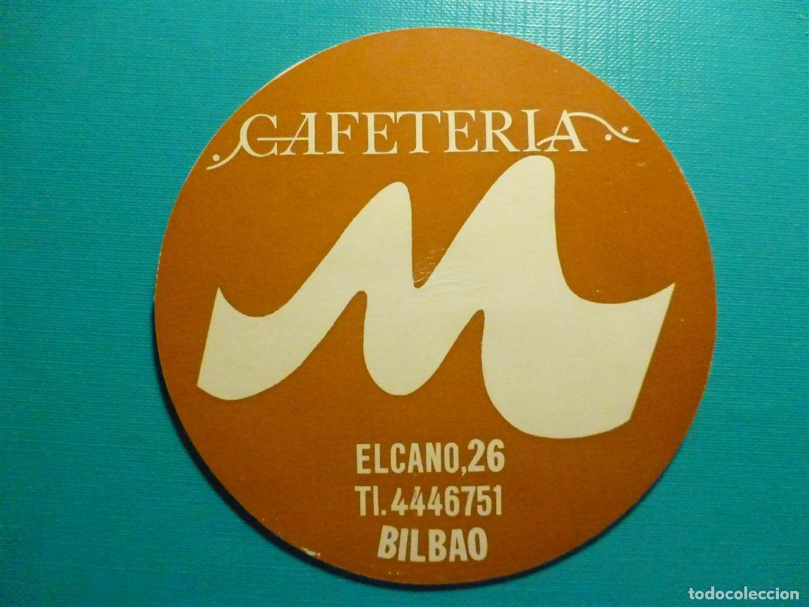 Otros Art&iacute;culos de Coleccionismo en Papel: Posavasos Cafeter&iacute;a m - Elcano, 26 - Bilbao -