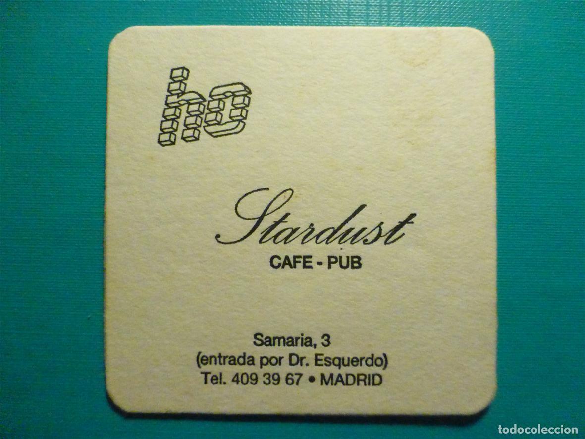 Otros Art&iacute;culos de Coleccionismo en Papel: Posavasos Disco-Bar - Pub - Stardust - Samaria, 3 - Madrid
