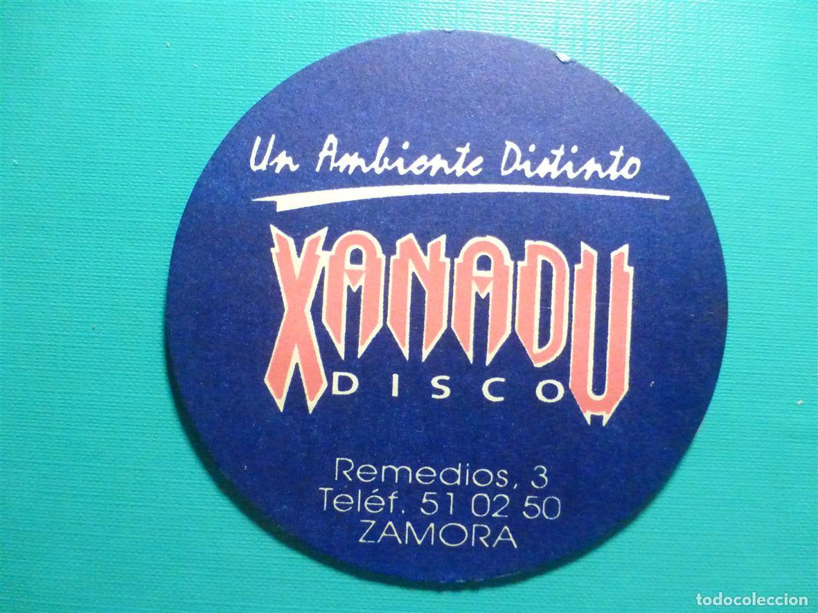 Otros Art&iacute;culos de Coleccionismo en Papel: Posavasos Disco-Bar - Pub - Discoteca Xanad&uacute; - Remedios, 3 - Zamora