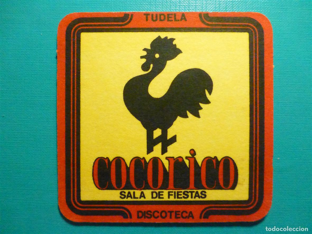 Otros Art&iacute;culos de Coleccionismo en Papel: Posavasos Disco-Bar - Pub - Discoteca - Sala de Fiestas Cocorico - Tudela - Navarra