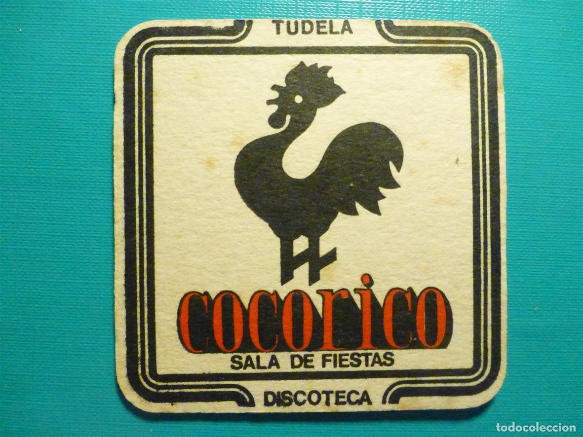 Otros Art&iacute;culos de Coleccionismo en Papel: Posavasos Disco-Bar - Pub - Discoteca - Sala de Fiestas Cocorico - Tudela - Navarra