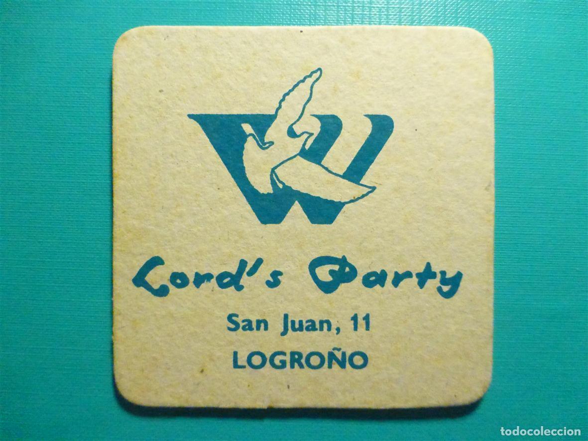 Otros Art&iacute;culos de Coleccionismo en Papel: Posavasos Disco-Bar - Pub - Discoteca - Lord&acute;s Party - San Juan, 11 - Logro&ntilde;o
