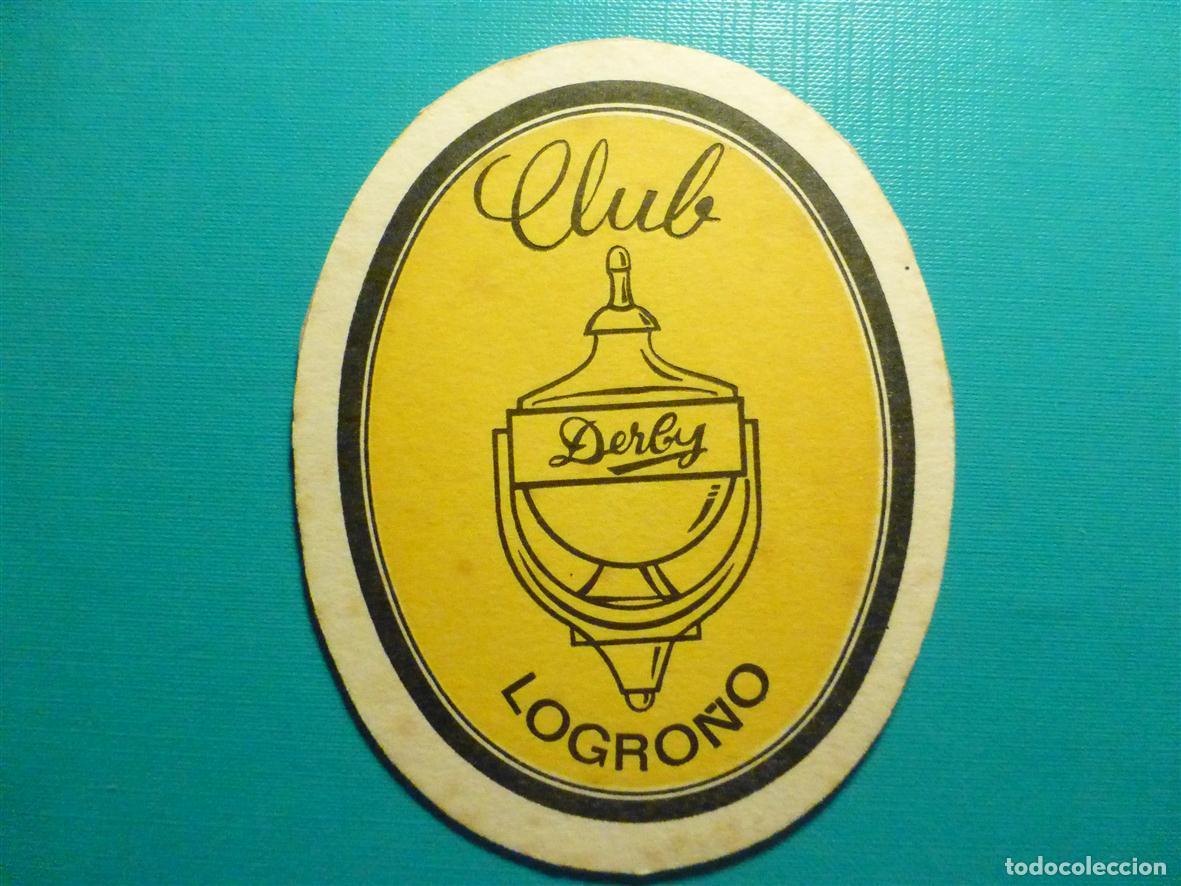 Otros Art&iacute;culos de Coleccionismo en Papel: Posavasos Disco-Bar - Pub - Discoteca - Club Derby - Logro&ntilde;o