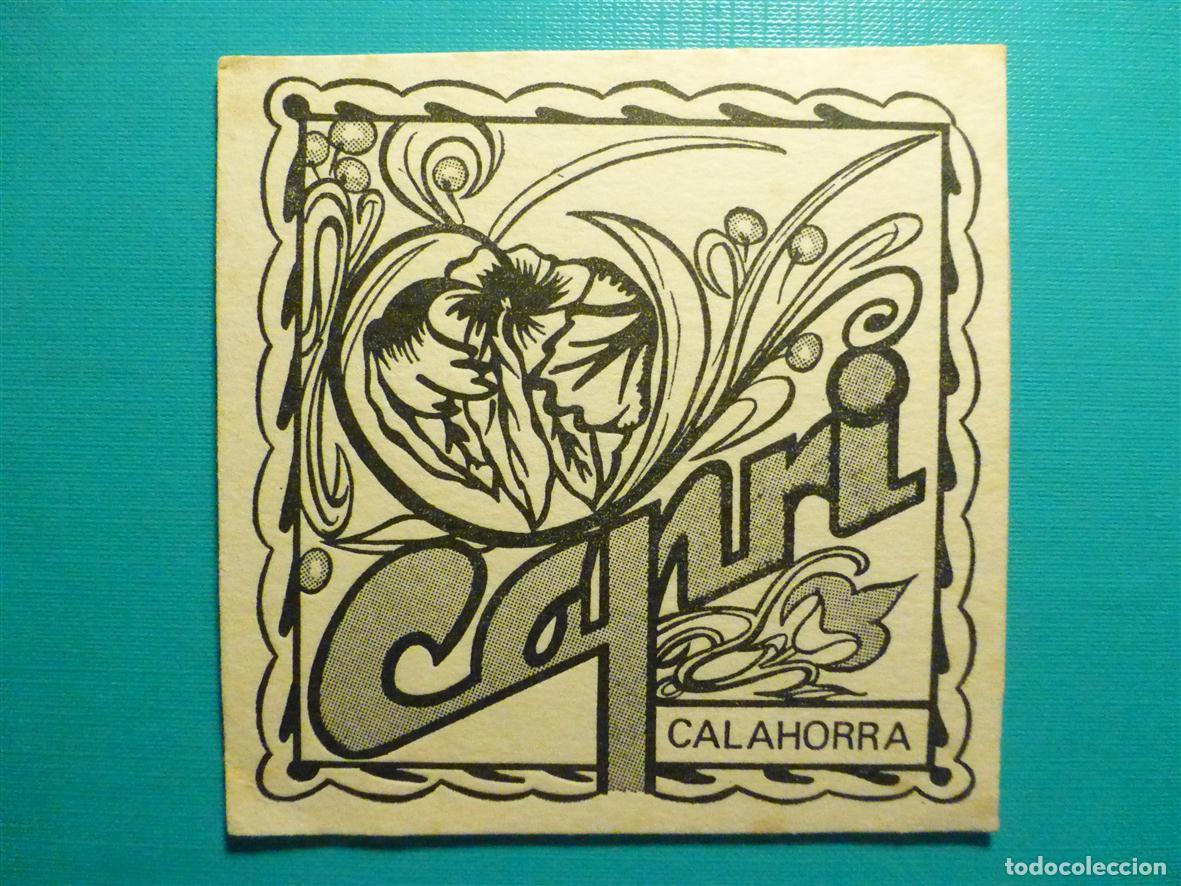 Otros Art&iacute;culos de Coleccionismo en Papel: Posavasos Disco-Bar - Pub - Capri- Calahorra - La Rioja