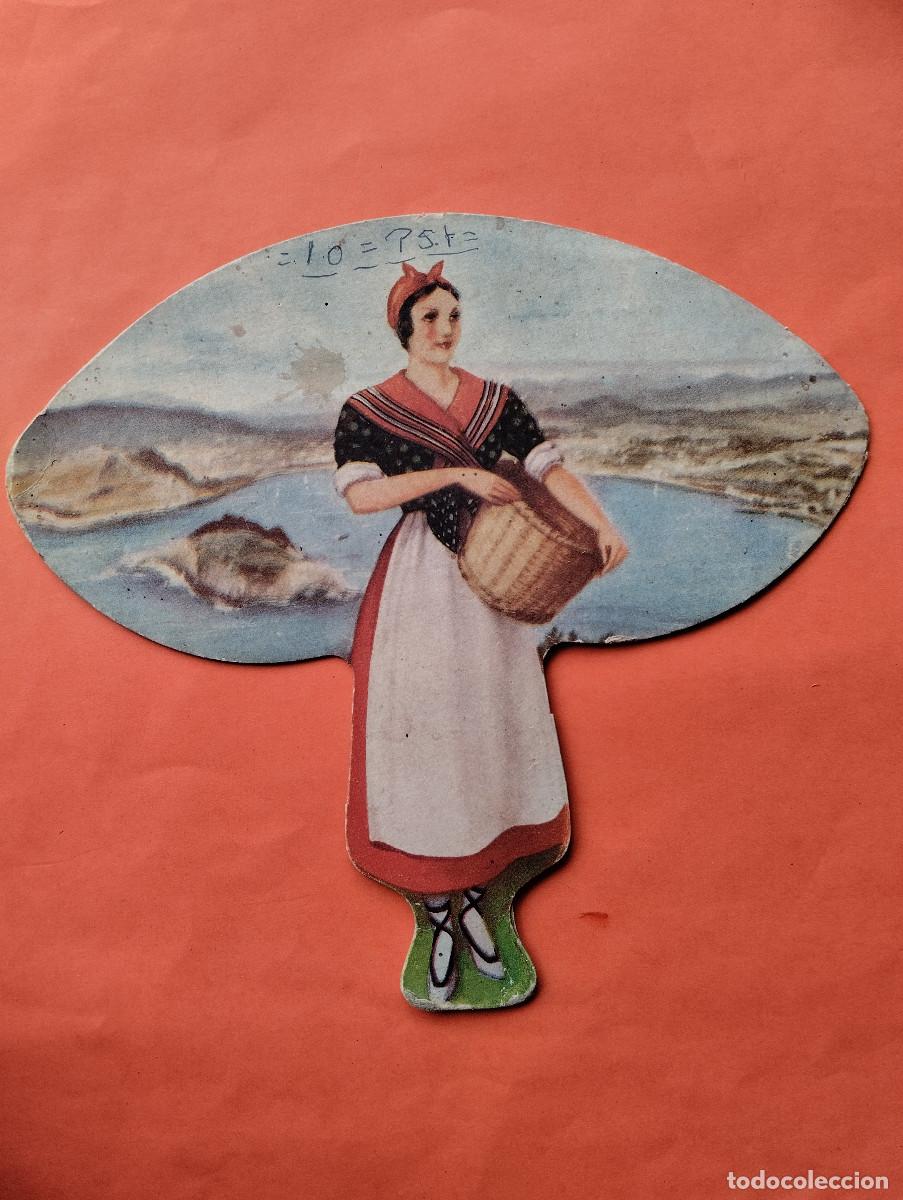 Sammelleidenschaft Andere Papierartikel: JHR - PAY PAY ABANICO FERRETERIA DROGAS AMOROS, CARTAGENA. IMAGEN ASTURIAS..