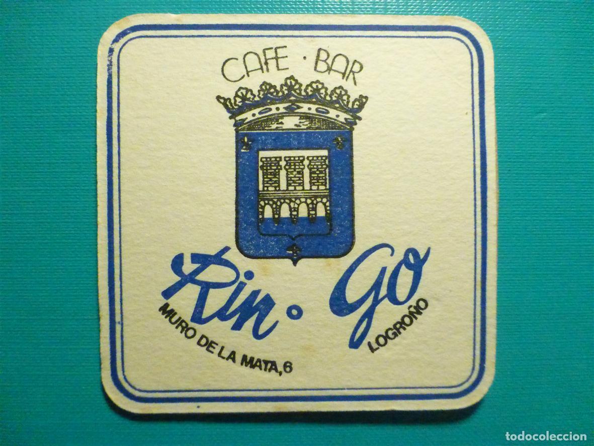Otros Art&iacute;culos de Coleccionismo en Papel: Posavasos Caf&eacute; Bar - Rin Go - Muro de la Mata, 6 - Logro&ntilde;o - La Rioja