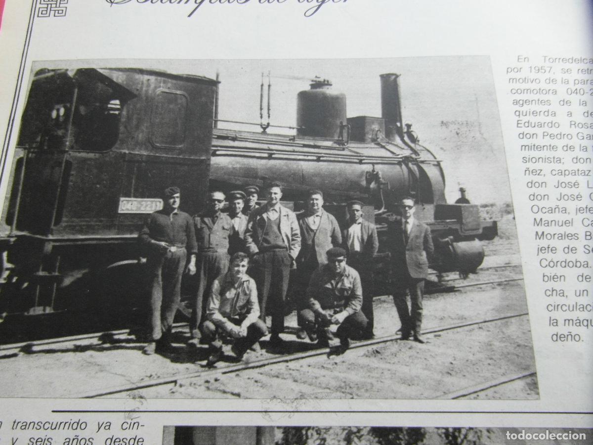 Otros art&iacute;culos de coleccionismo en papel: RECORTE 1983 - REF: ARTTREN02 - TORREDELCAMPO 1957 - RENFE FERROCARRIL