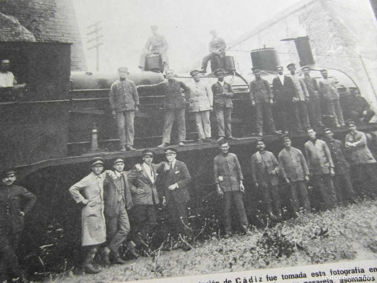 Outros artigos de papel: RECORTE 1979 - REF: ARTTREN02 - ESTACION CADIZ 1924 LOCOMOTORA 447 ANDALUCES - RENFE FERROCARRIL