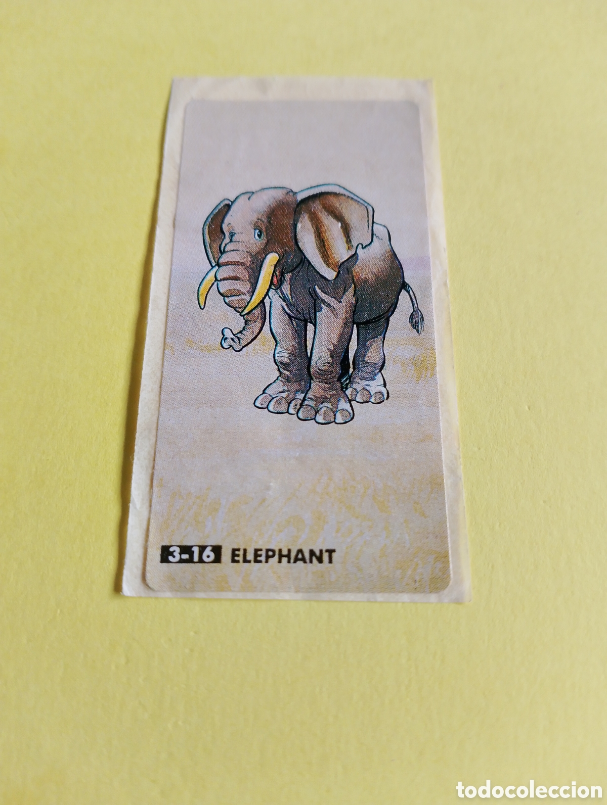Otros Art&iacute;culos de Coleccionismo en Papel: Chicles Elephant - 3/16