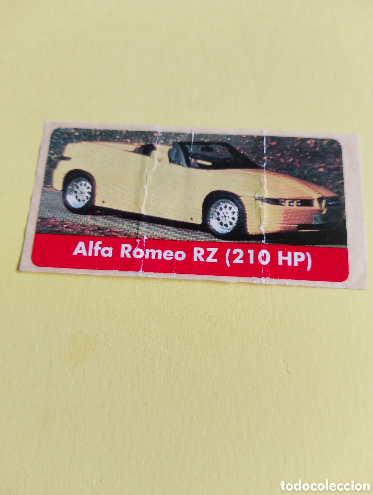 Otros Art&iacute;culos de Coleccionismo en Papel: Chicles alfa Romero chicles
