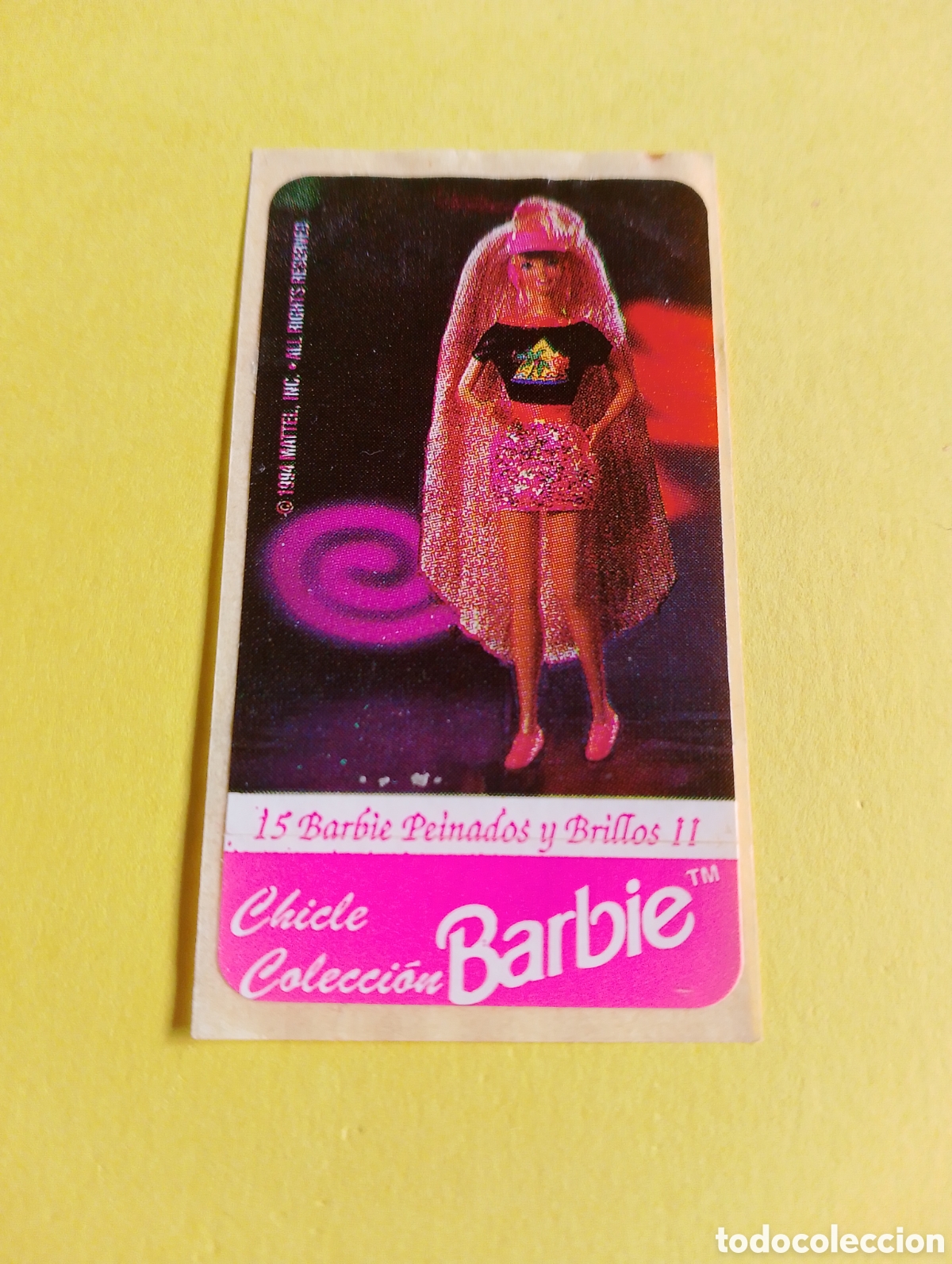 Otros Art&iacute;culos de Coleccionismo en Papel: Chicles Barbie chicles
