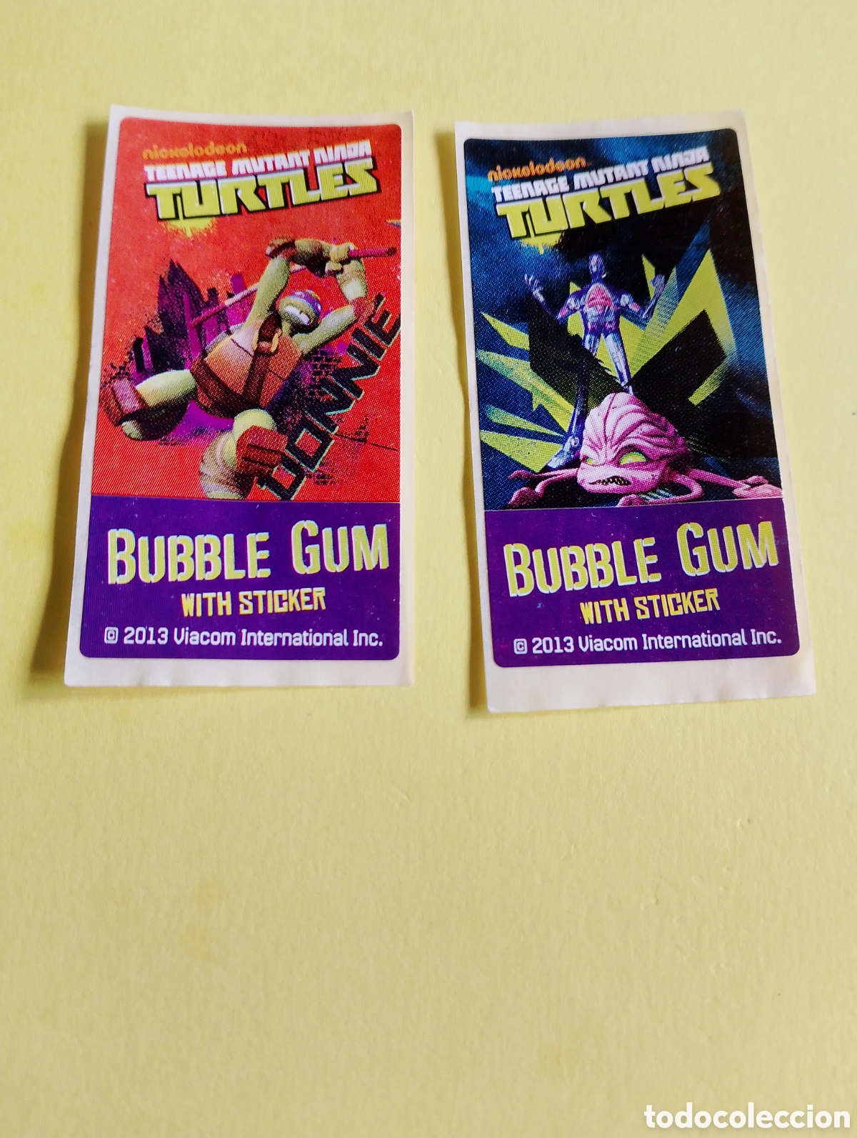 Otros Art&iacute;culos de Coleccionismo en Papel: Chicles 2013 chicles tortugas