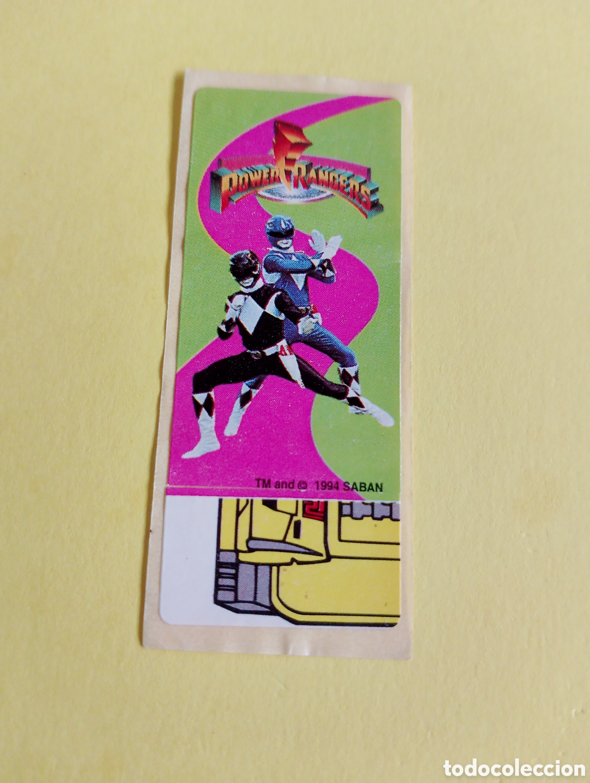 Otros Art&iacute;culos de Coleccionismo en Papel: Chicles power Rangers