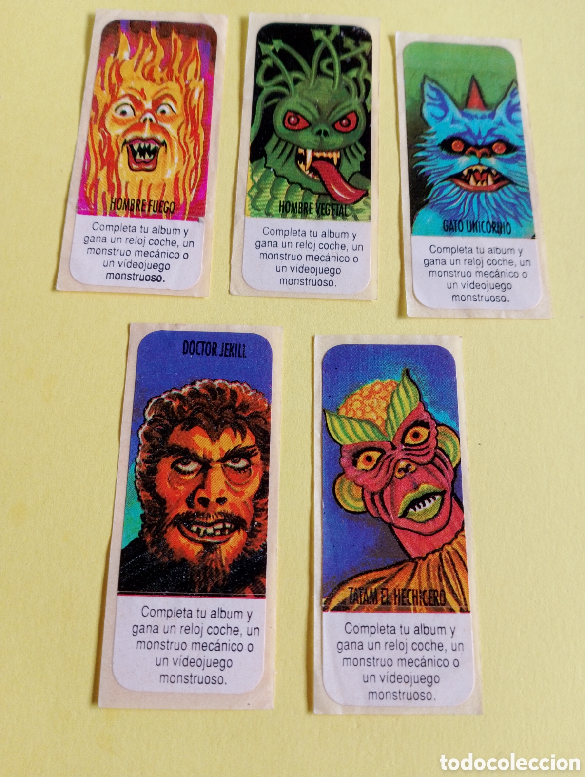 Otros Art&iacute;culos de Coleccionismo en Papel: Chicles monstruosos chicles