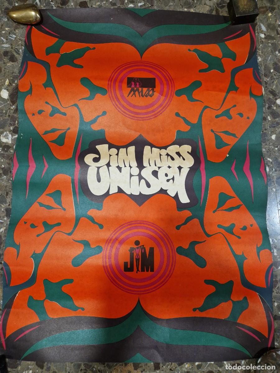 Otros Art&iacute;culos de Coleccionismo en Papel: Pop art cartel anunci&oacute; JIM. A&ntilde;os 60-70.