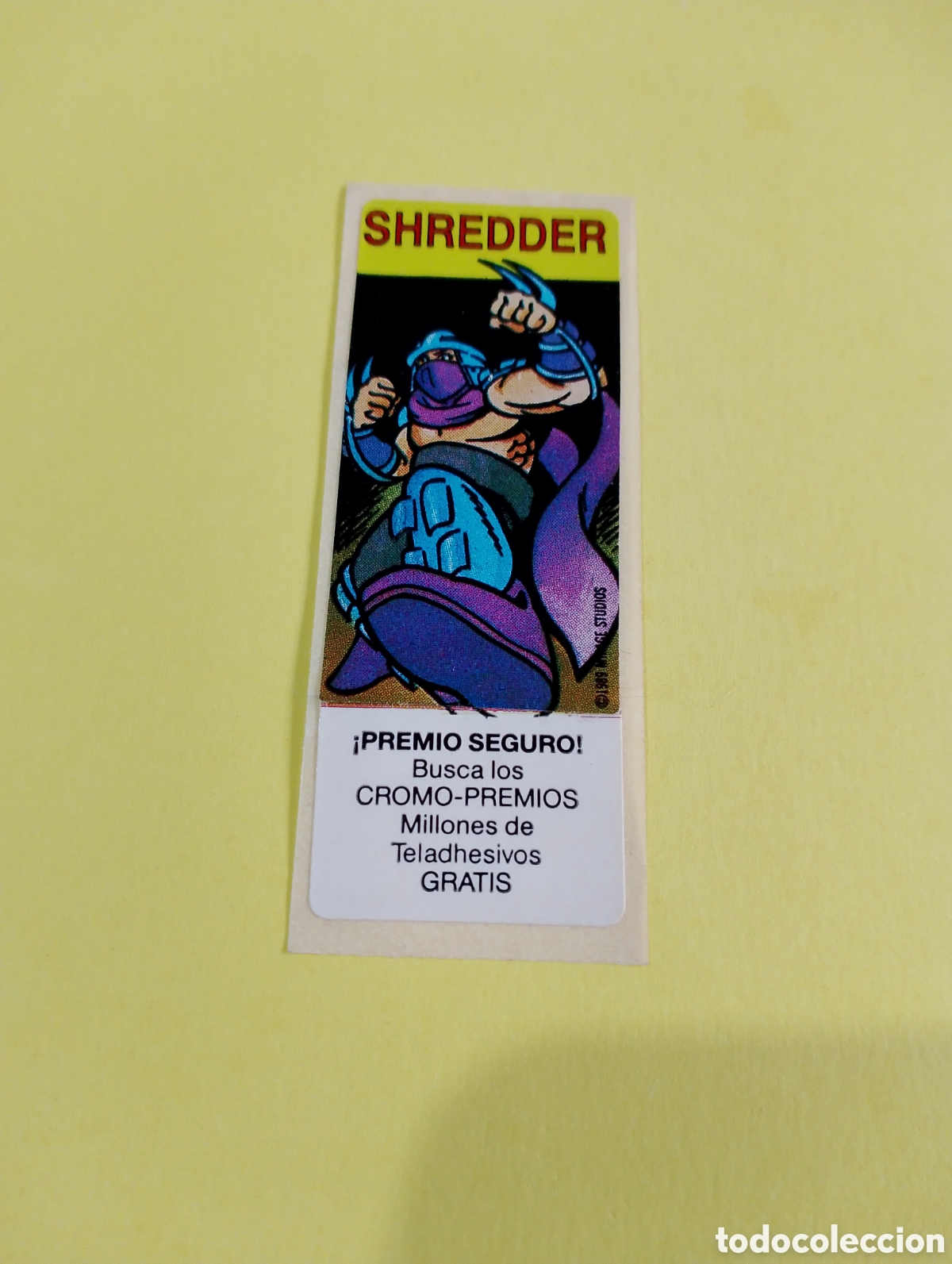 Otros Art&iacute;culos de Coleccionismo en Papel: Chicles shredder chicles