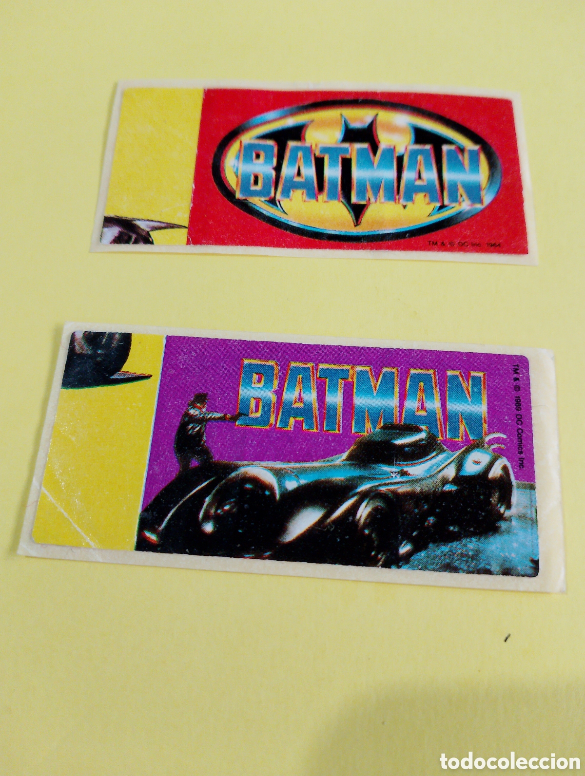 Otros Art&iacute;culos de Coleccionismo en Papel: Cromos Chicles Batman