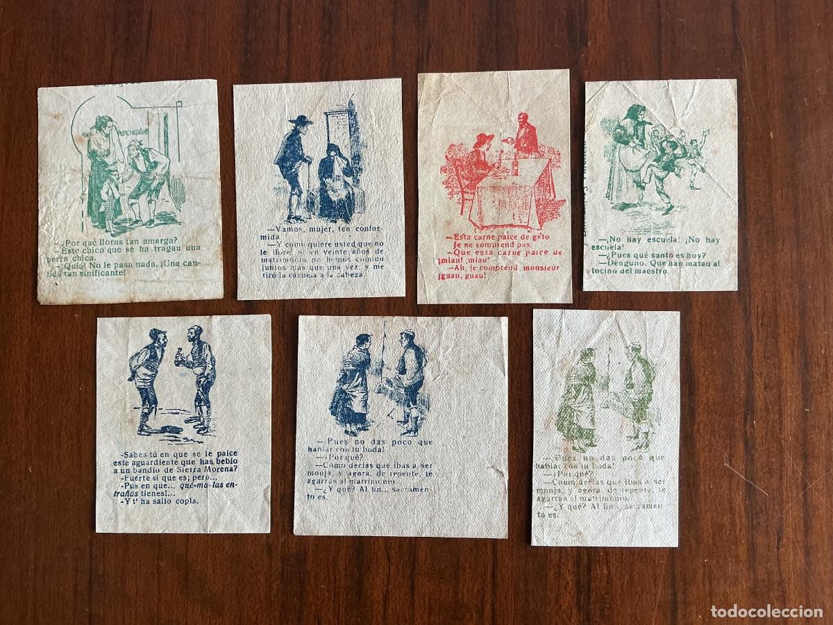 Sammelleidenschaft Andere Papierartikel: 7 ENVOLTORIOS ANTIGUOS CARAMELOS CHASCARRILLOS ARAGONESES ZARAGOZA