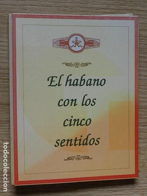 Otros Art&iacute;culos de Coleccionismo en Papel: El habano con los cinco sentidos Archivador con todas sus fichas y el calibrador