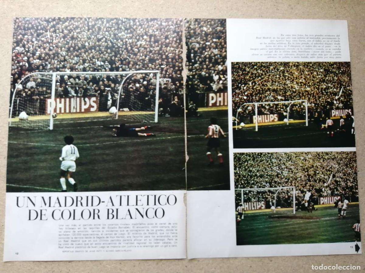 Otros Art&iacute;culos de Coleccionismo en Papel: REPORTAJE. UN MADRID - ATLETICO, DE COLOR BLANCO (1972)