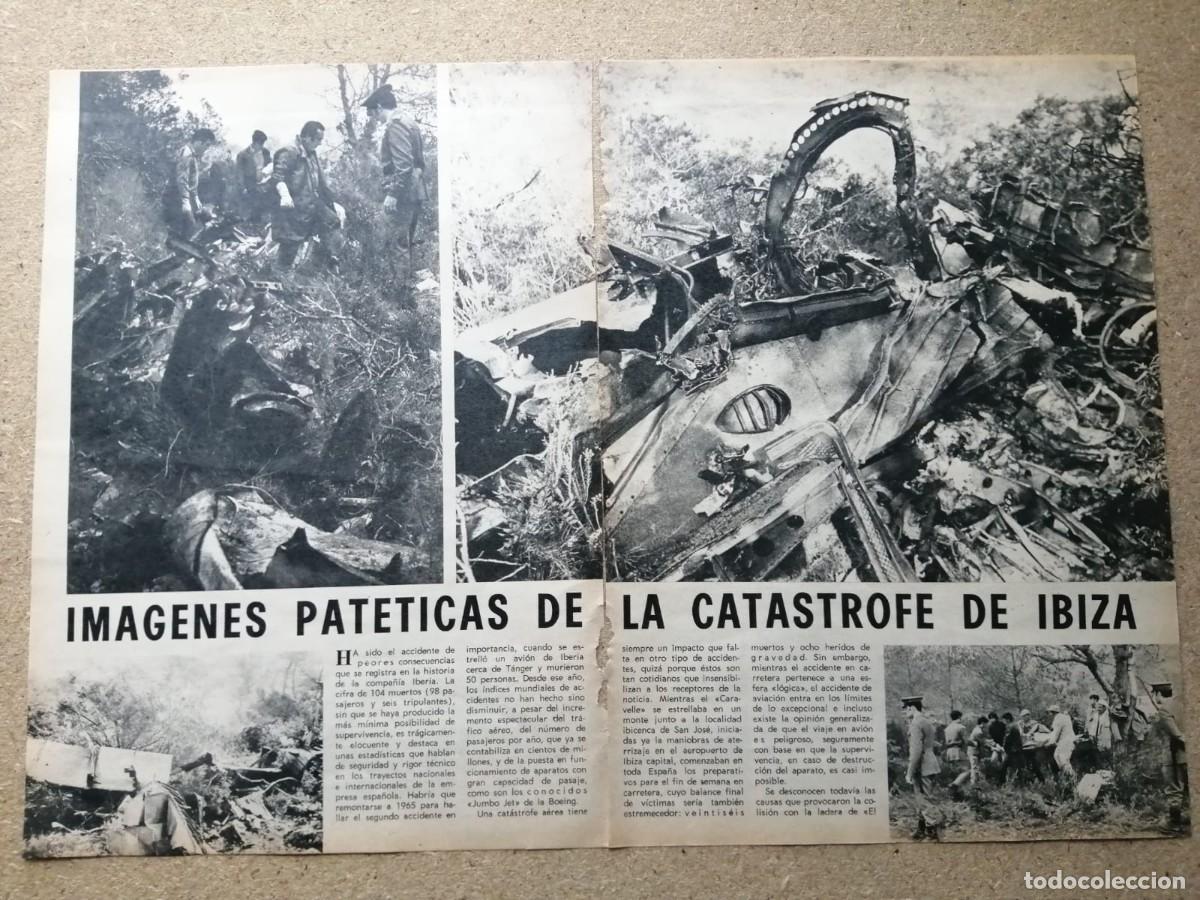 Otros Art&iacute;culos de Coleccionismo en Papel: REPORTAJE. IMAGENES PATETICAS DE LA CATASTROFE DE IBIZA (1972)