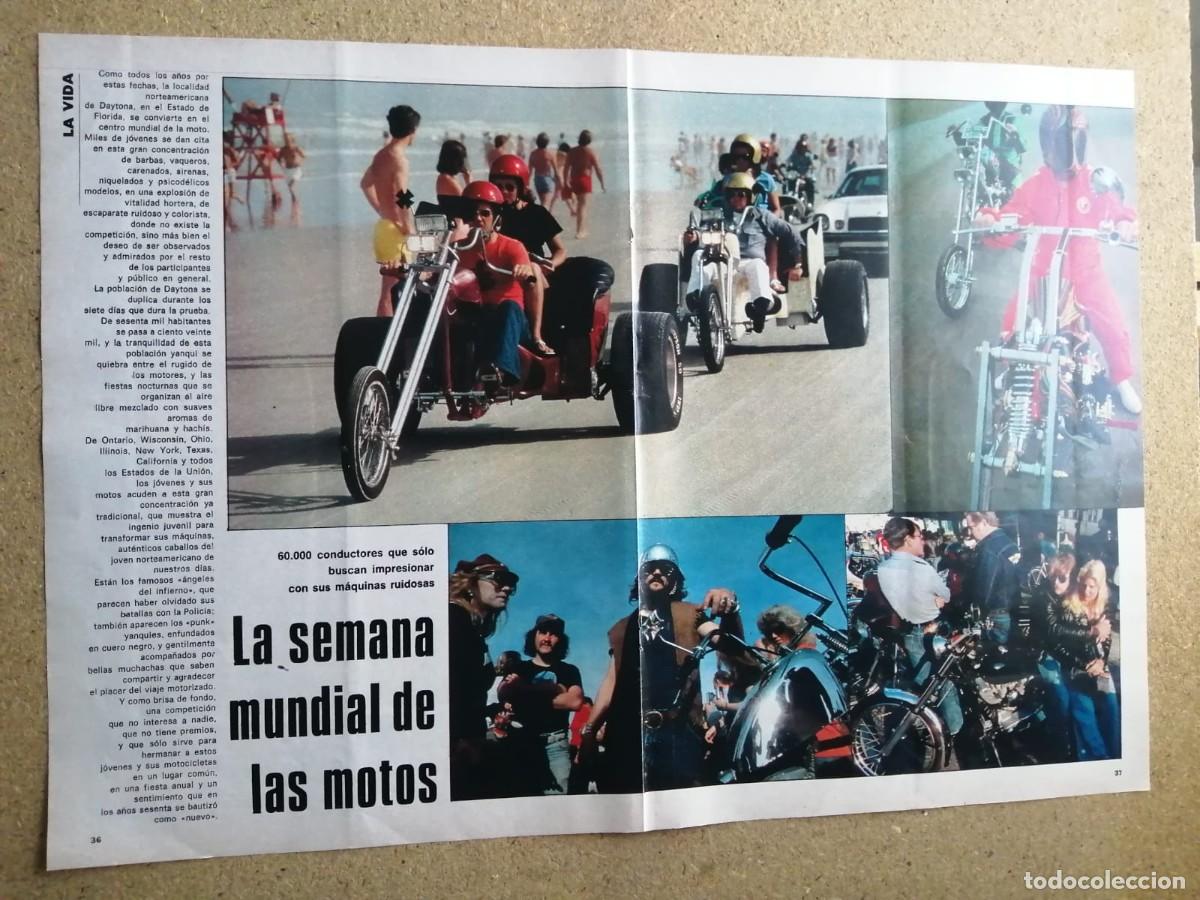 Otros Art&iacute;culos de Coleccionismo en Papel: REPORTAJE. LA SEMANA MUNDIAL DE LAS MOTOS