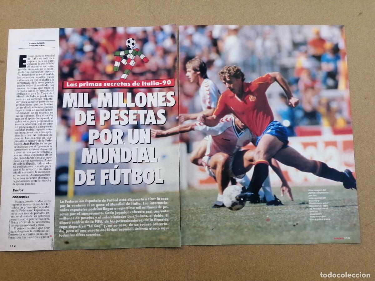 Otros Art&iacute;culos de Coleccionismo en Papel: REPORTAJE. MIL MILLONES DE PESETAS POR UN MUNDIAL DE FUTBOL