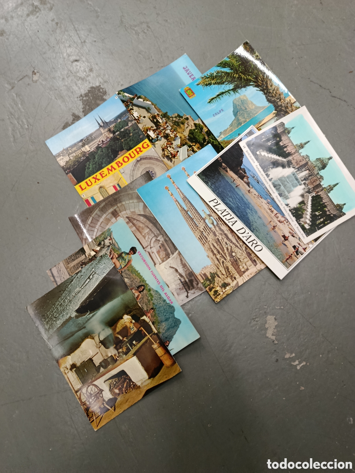 Otros Art&iacute;culos de Coleccionismo en Papel: Lote 9 postales a color