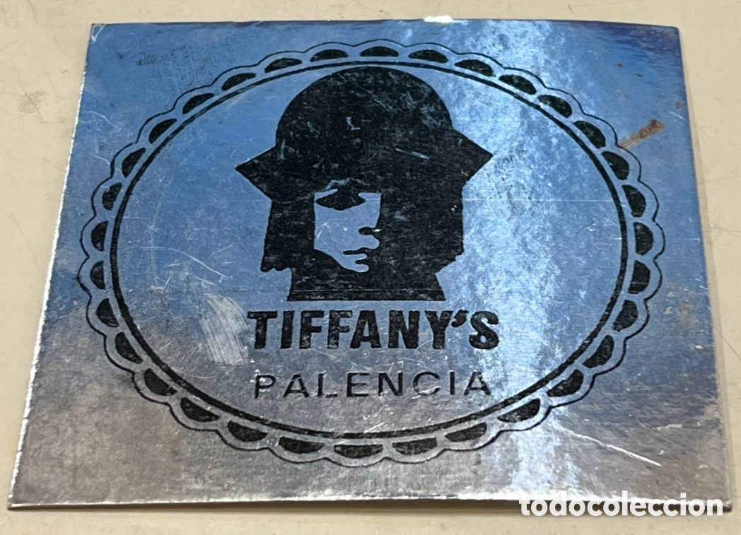 Otros Art&iacute;culos de Coleccionismo en Papel: Posavasos. TIFFANY&rsquo;S. Palencia. A&ntilde;os 70.