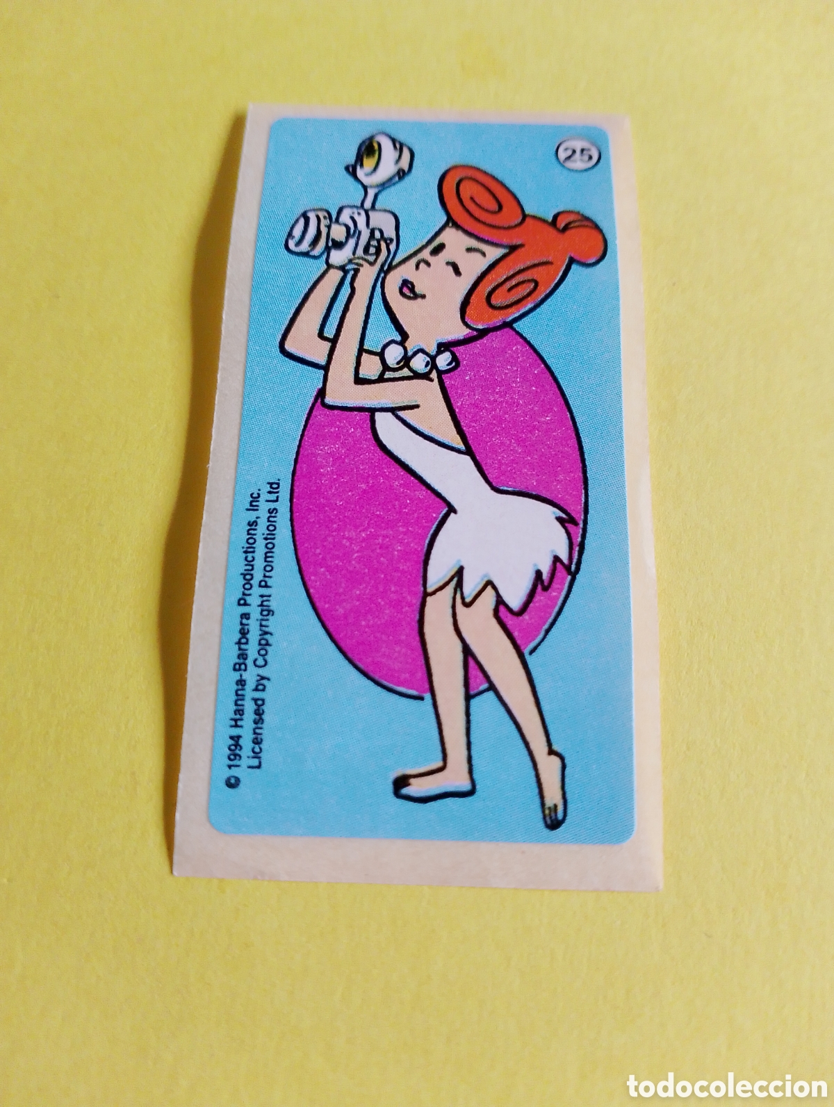 Otros Art&iacute;culos de Coleccionismo en Papel: Chicles Picapiedras 25, chicles