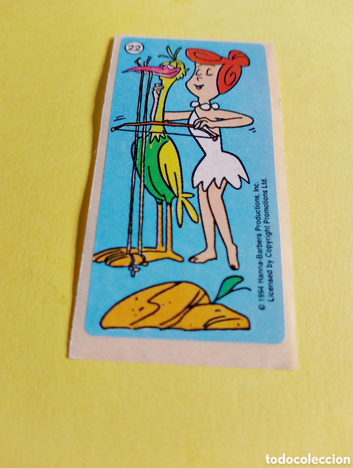 Otros Art&iacute;culos de Coleccionismo en Papel: Chicles Picapiedras 22, chicles