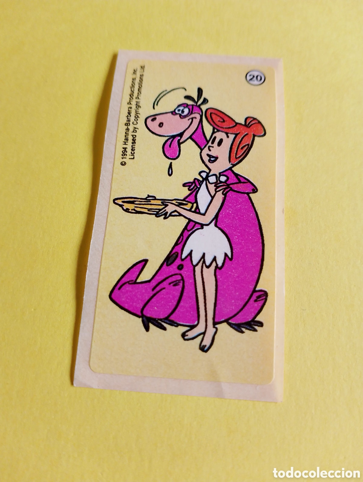 Otros Art&iacute;culos de Coleccionismo en Papel: Chicles Picapiedras 20, chicles