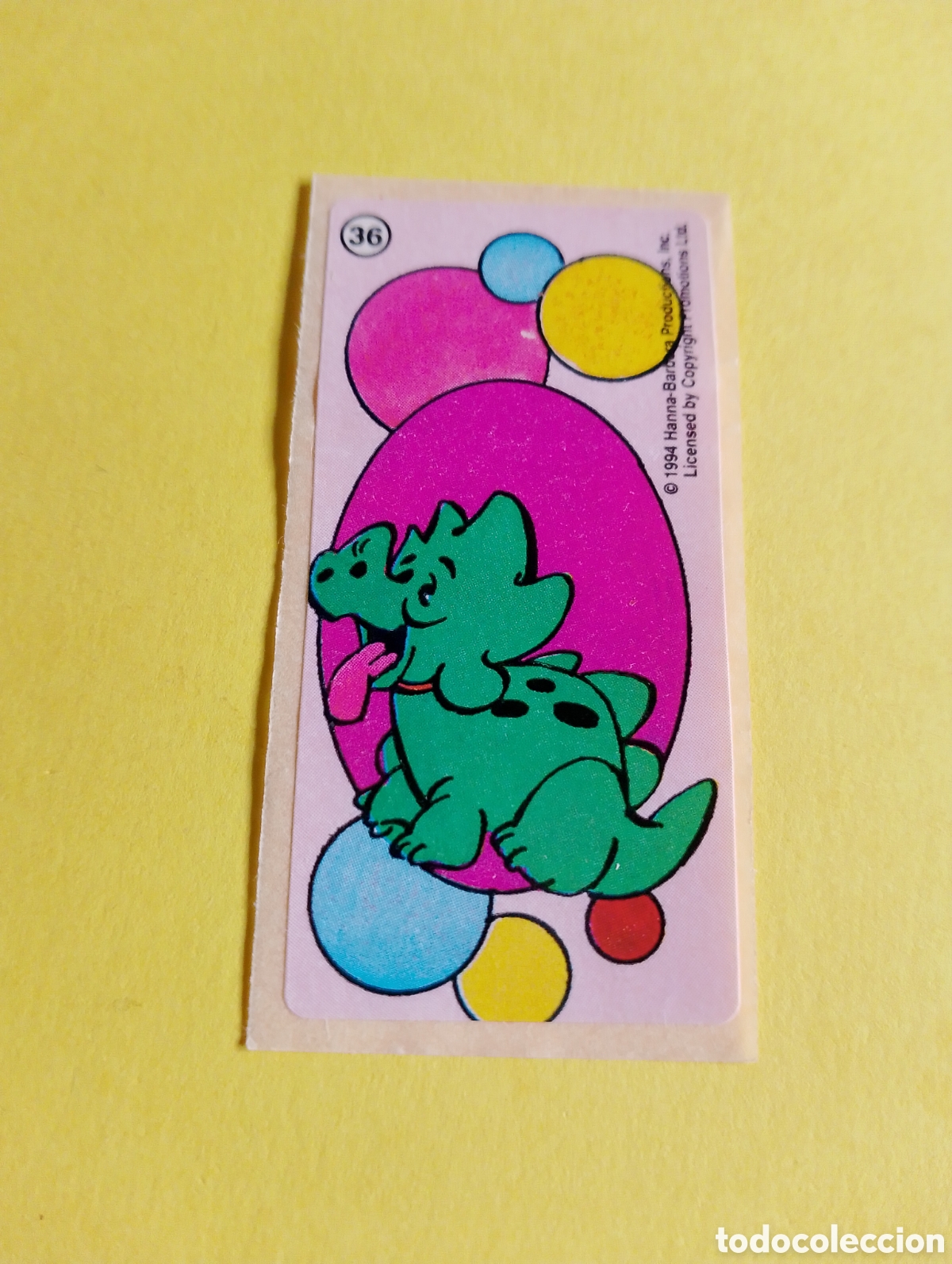 Otros Art&iacute;culos de Coleccionismo en Papel: Chicles Picapiedras 36, chicles