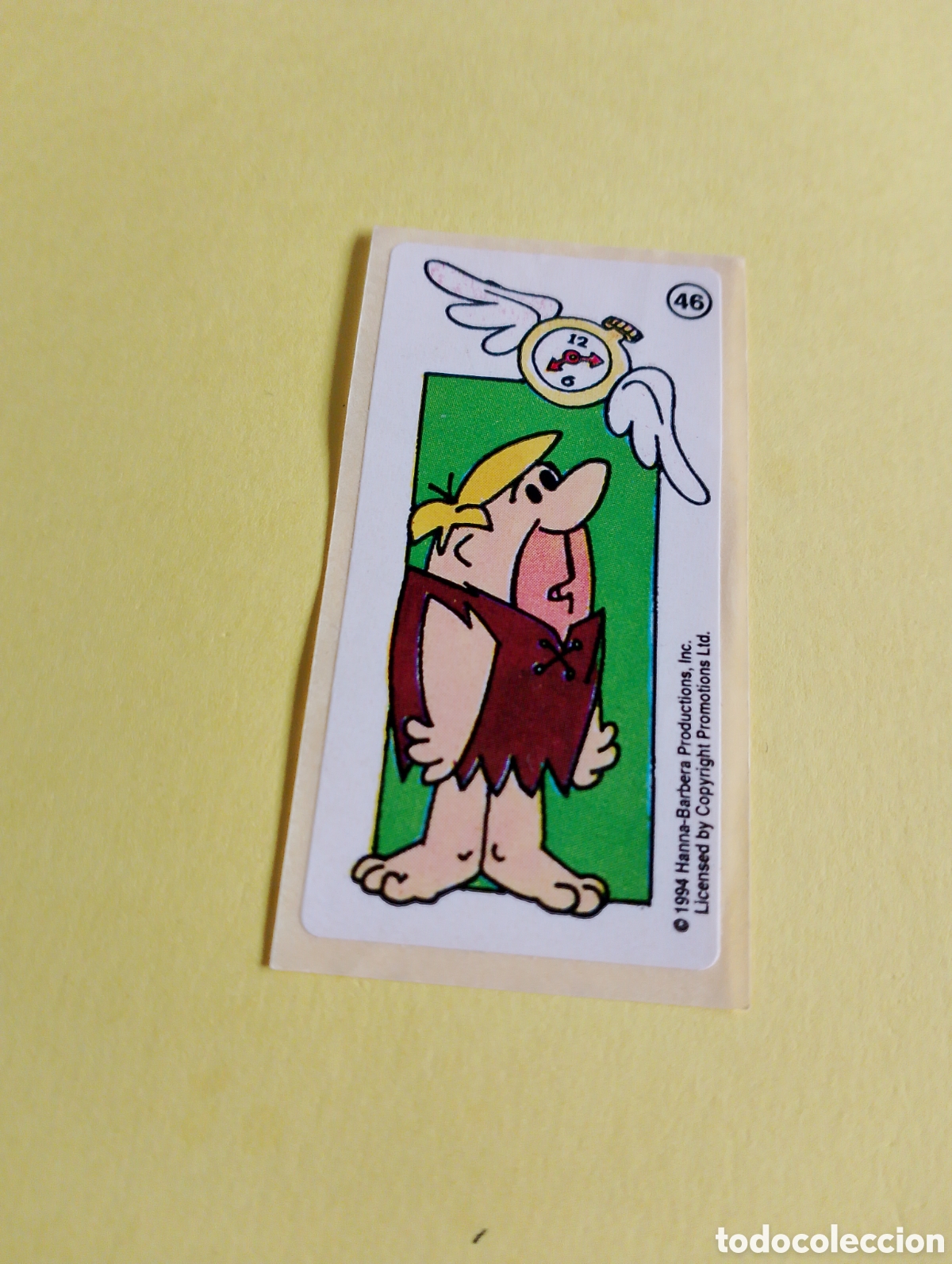 Otros Art&iacute;culos de Coleccionismo en Papel: Chicles Picapiedras 46, chicles