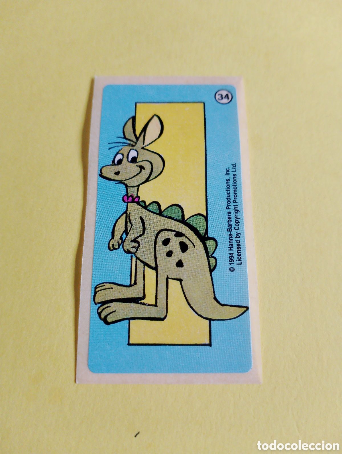 Otros Art&iacute;culos de Coleccionismo en Papel: Chicles Picapiedras 34, chicles