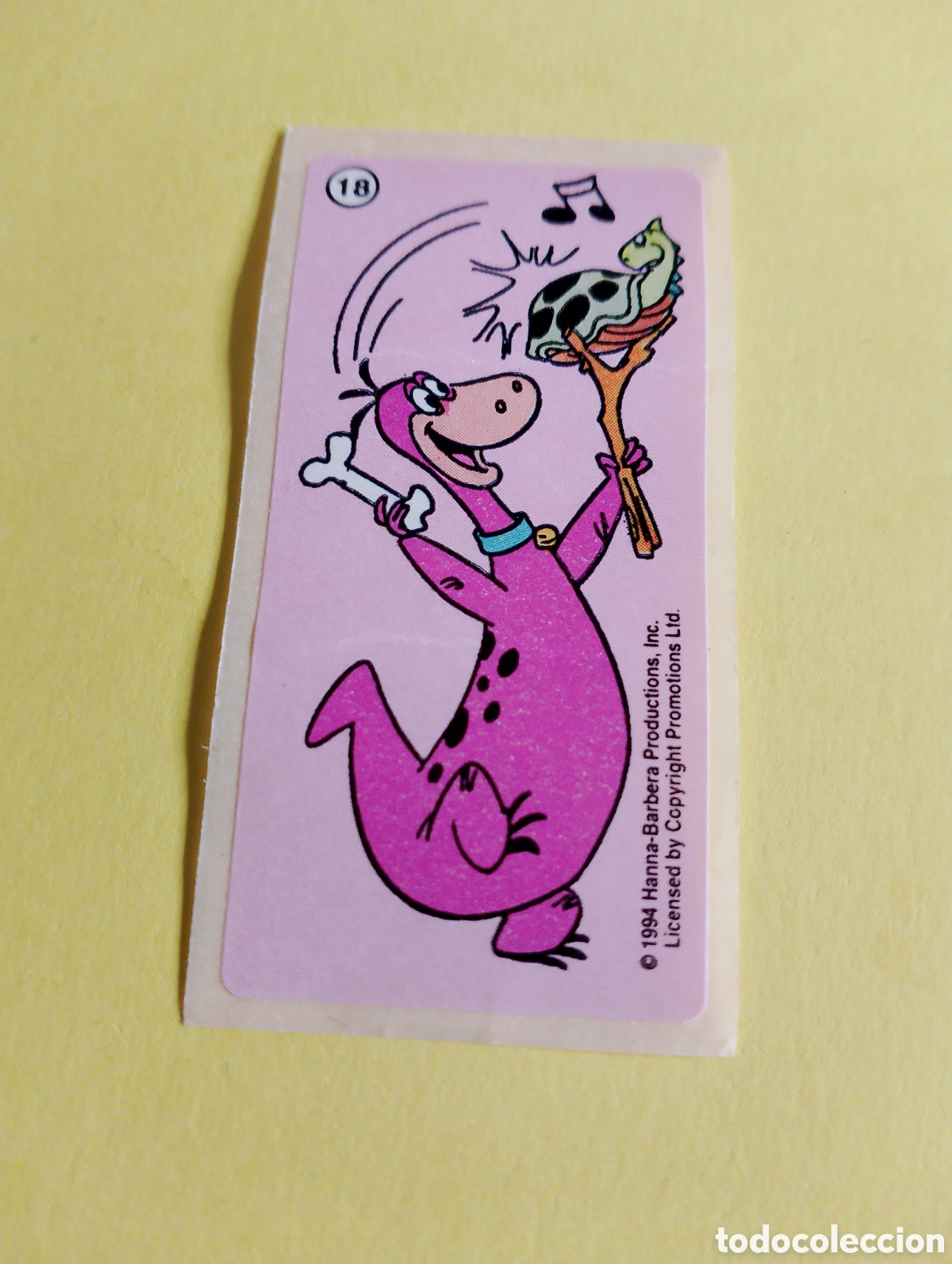 Otros Art&iacute;culos de Coleccionismo en Papel: Chicles Picapiedras 18, chicles