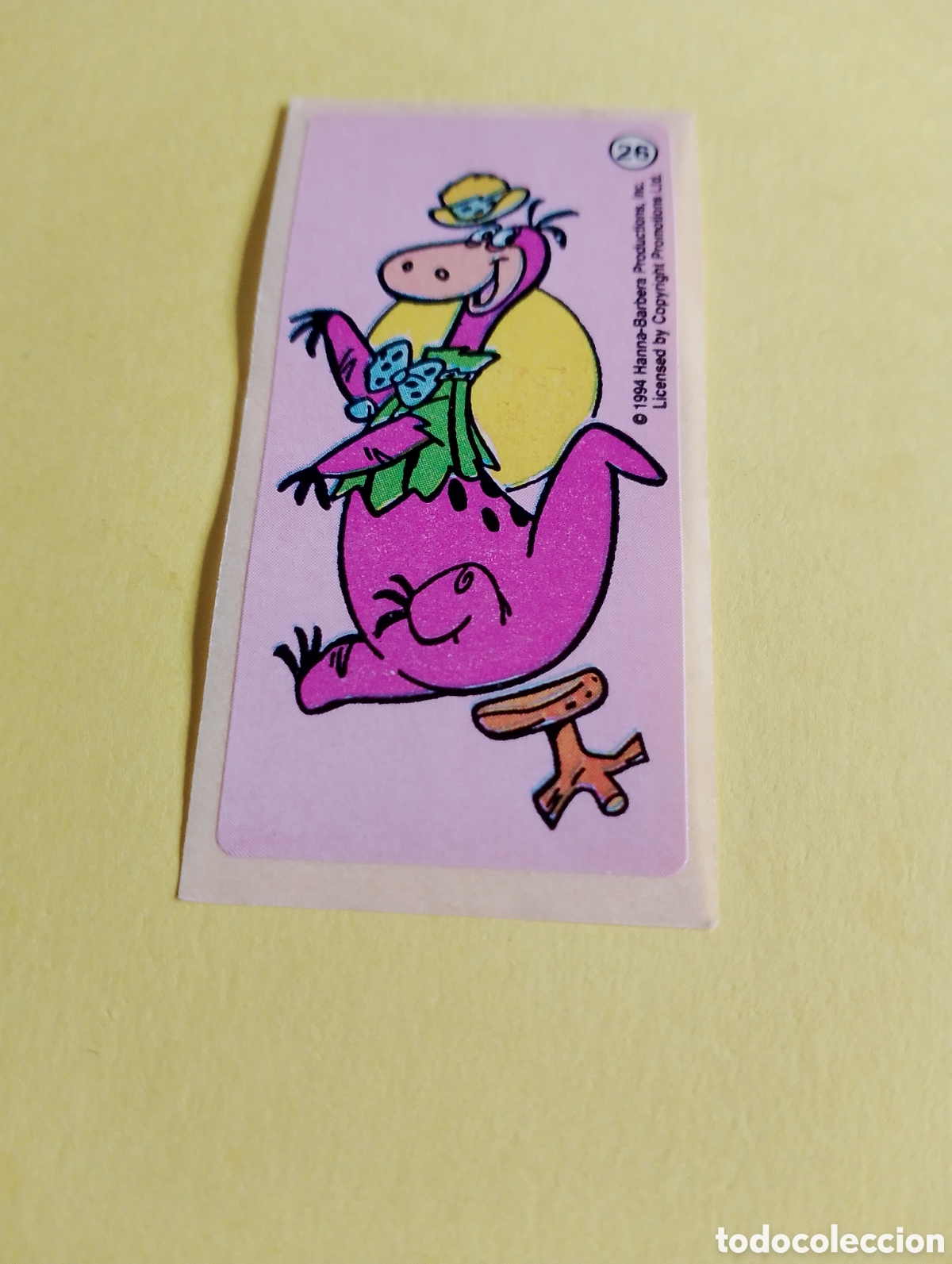 Otros Art&iacute;culos de Coleccionismo en Papel: Chicles Picapiedras 26, chicles
