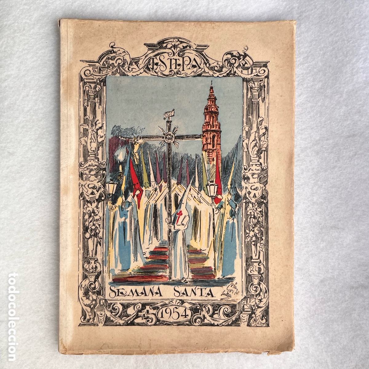 Otros Art&iacute;culos de Coleccionismo en Papel: REVISTA / SEMANA SANTA ESTEPA / SEVILLA / MUCHA PUBLICIDAD