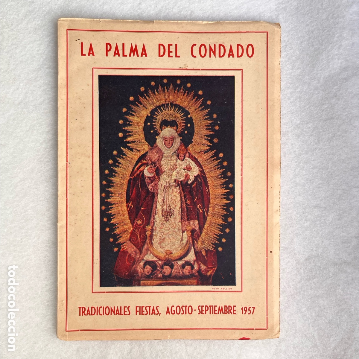 Otros Art&iacute;culos de Coleccionismo en Papel: TRADICIONALES FIESTAS LA PALMA DEL CONDADO / HUELVA