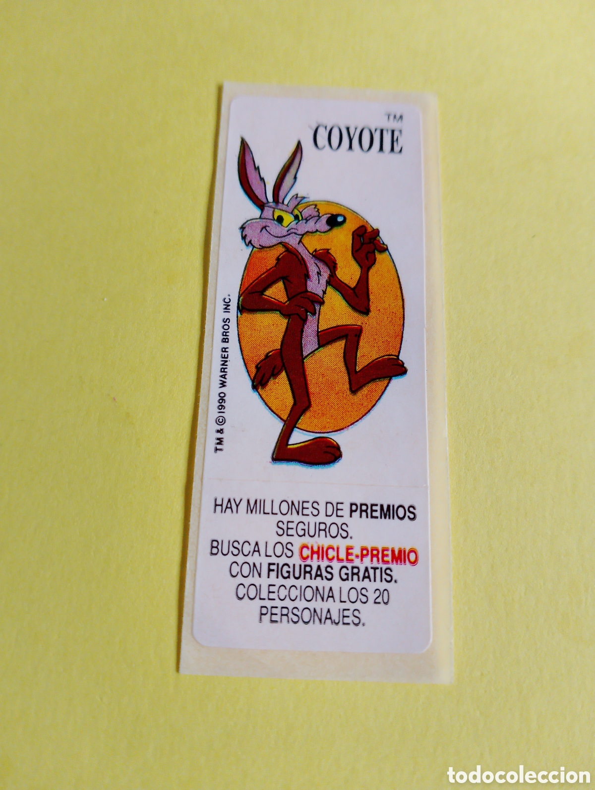 Otros Art&iacute;culos de Coleccionismo en Papel: Chicles Coyote, chicles