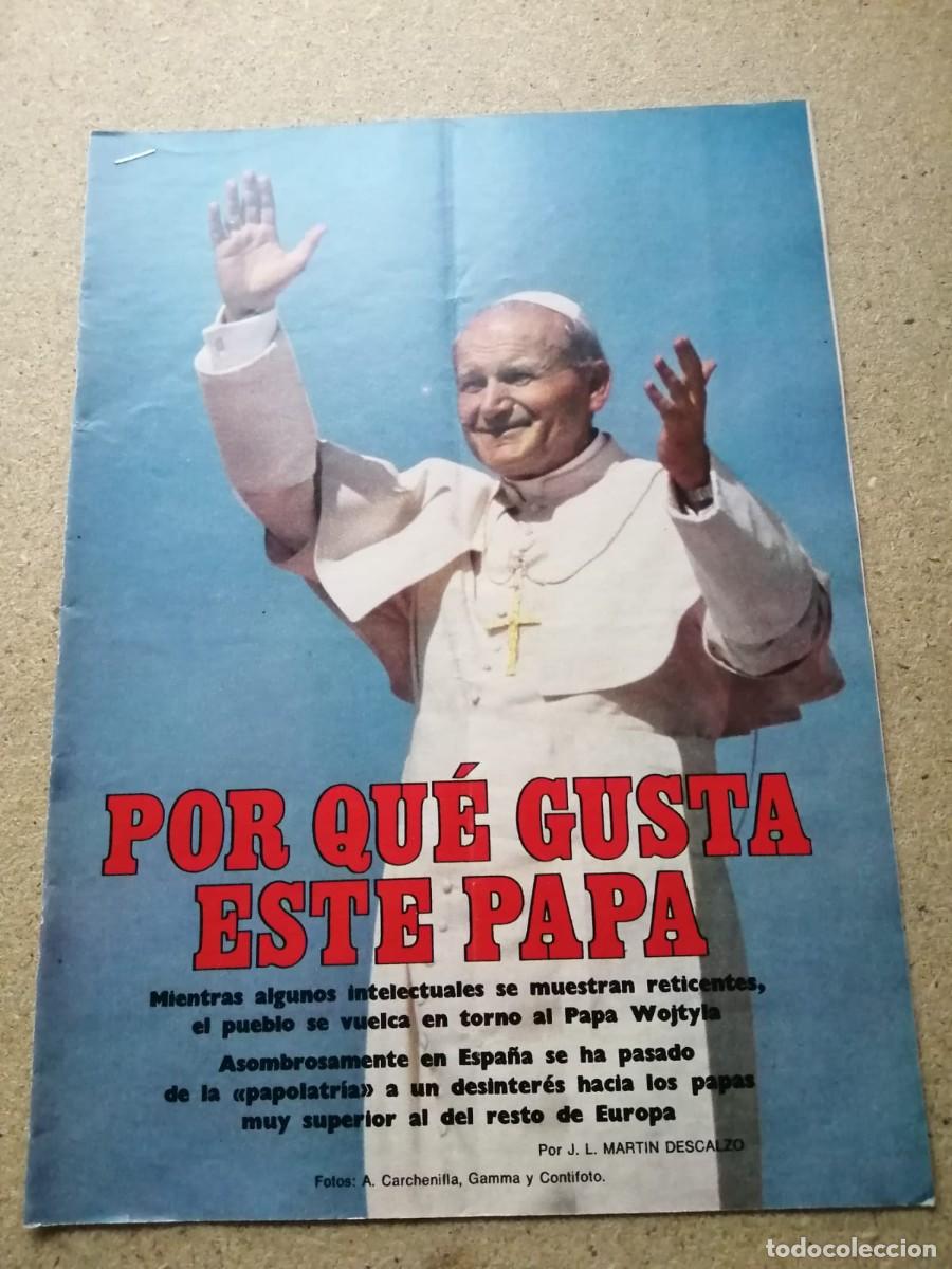 Otros Art&iacute;culos de Coleccionismo en Papel: REPORTAJE. JUAN PABLO II, PORQUE GUSTA ESTE PAPA