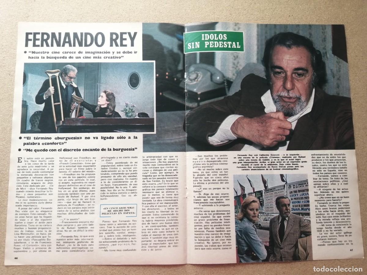 Otros Art&iacute;culos de Coleccionismo en Papel: REPORTAJE. FERNANDO REY