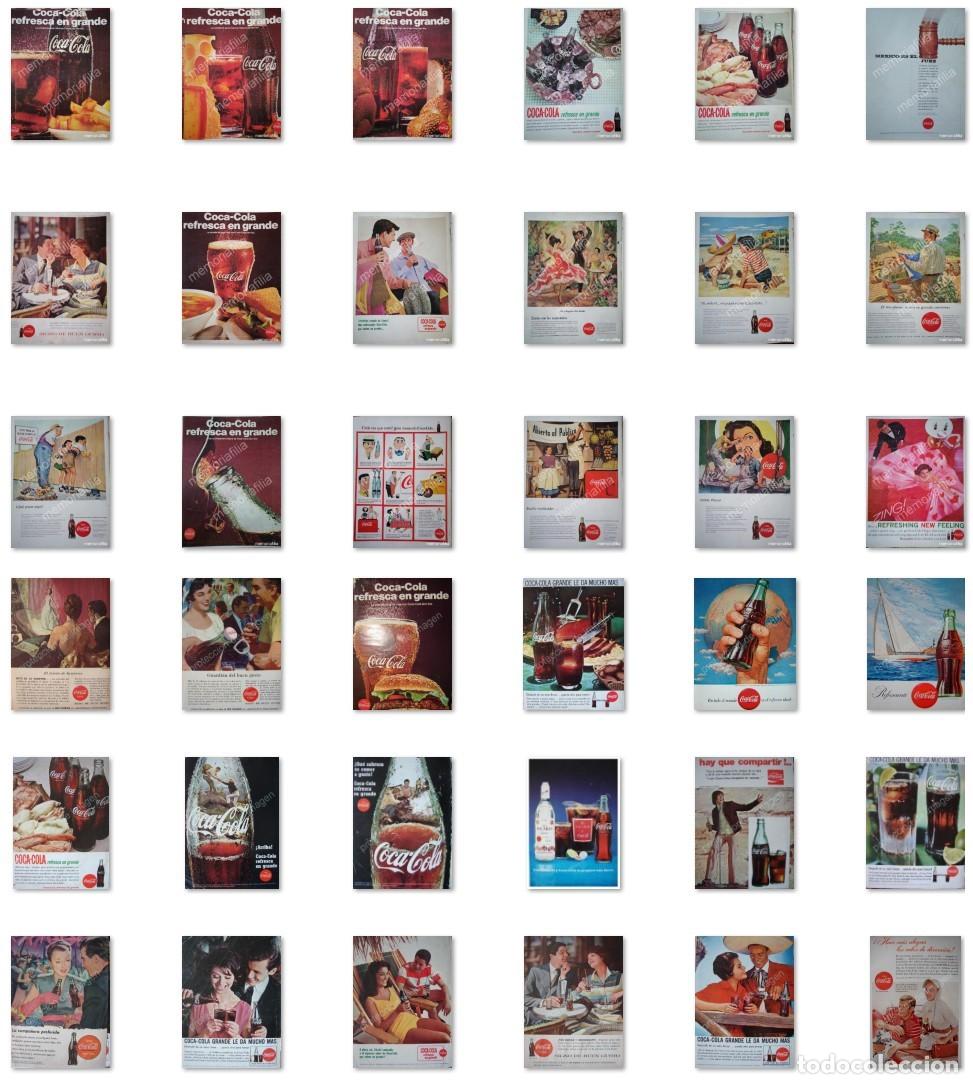 Otros Art&iacute;culos de Coleccionismo en Papel: Gran coleccion de 200 Carteles y afiches Coca Cola antiguos, originales., Vea el video anexo